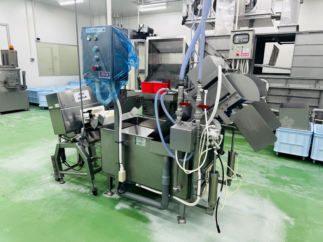 Bubbling chiller-washer